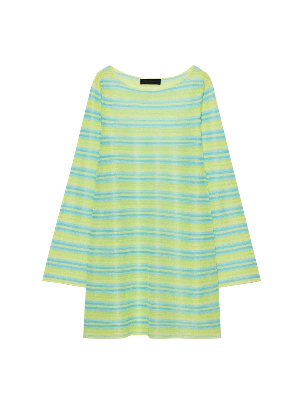 Zara Women’s Striped Knit Midi Dress